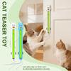 Auto Motion Fliegendes Seil Spielzeug, Automatisches Elektrisches Wandmontiertes Interaktives Spielzeug für Wohnungskatzen, Freihändige Bewegung & Langeweile-Abbau