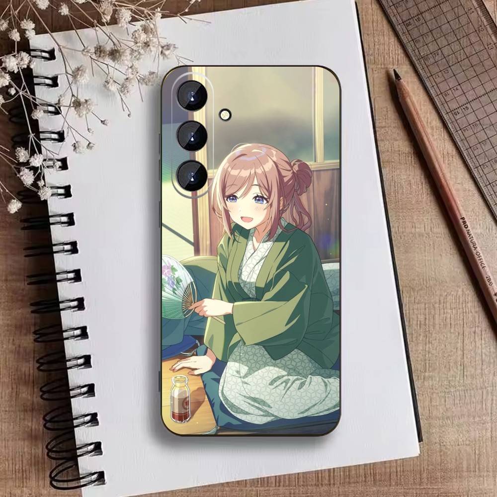 Love Live Nakasu Kasumi Phone Case For Samsung Galaxy A73,21,22,32,71,53,52,51,80,5G Soft Black Cover