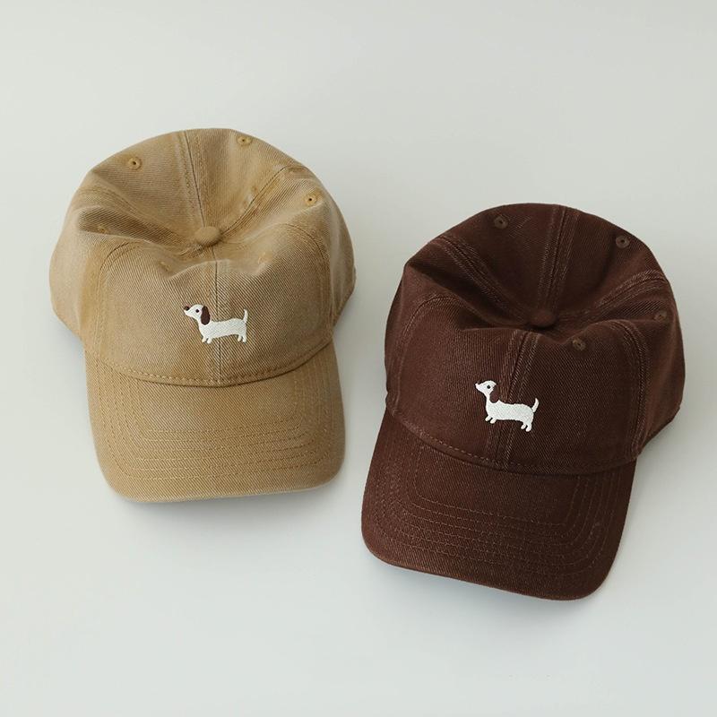 Hat Sunscreen Fashion Outdoor Use Hat Suitable For Men And Women For Daily Leisure Matching Dachshund Embroidery Baseball