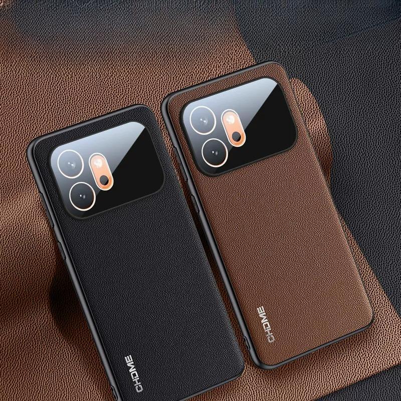 Kameraobjektivfolie Schutz Handyhülle Für Honor 600 Pro Strukturleder Stoßfeste Rückseite Bumper Für Honor 600 Pro