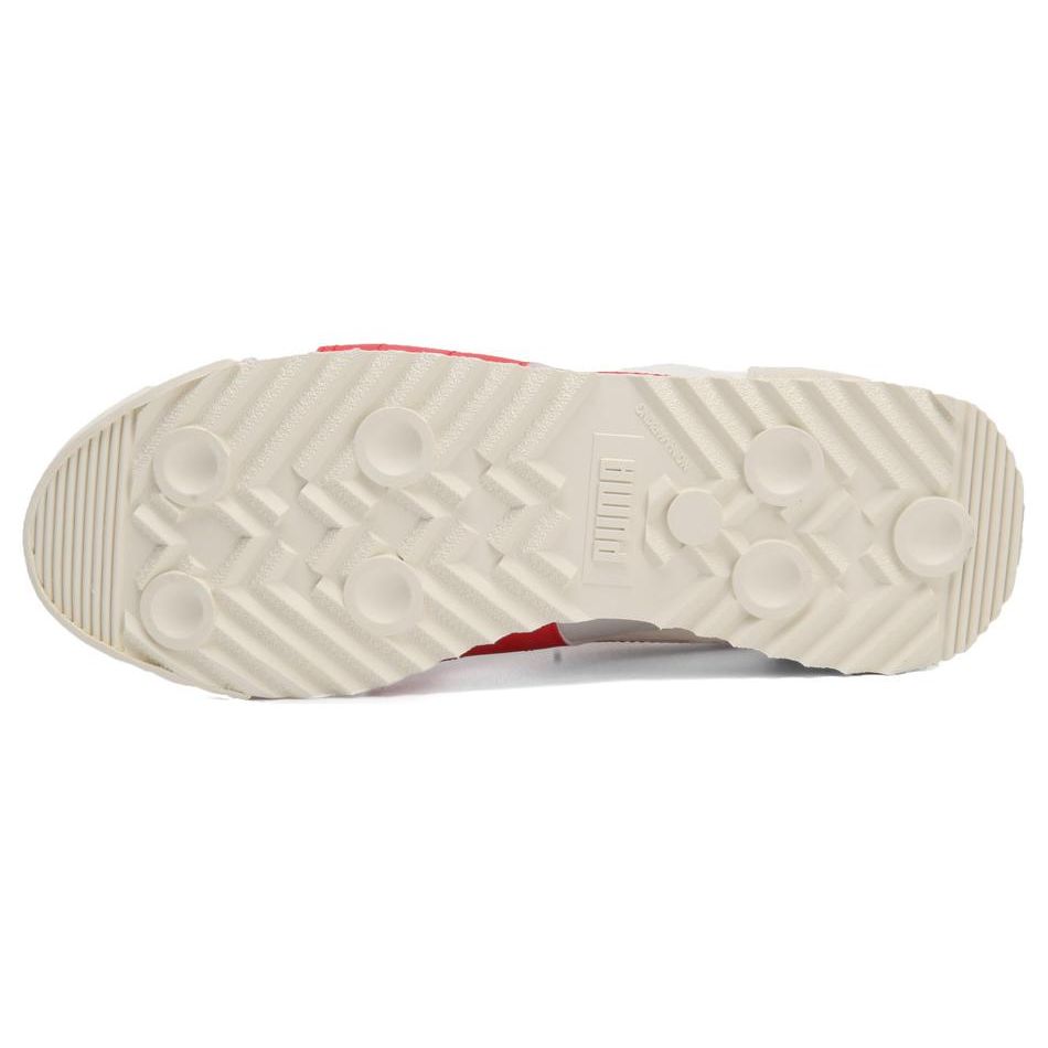 Puma Roma Og Nylon Low Top Training Shoes Unisex Sneakers Beige Red 362408-08