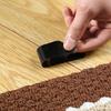 Washable Non-Slip Triangle Rubber Stickers for Bathroom Floor and Door Mats