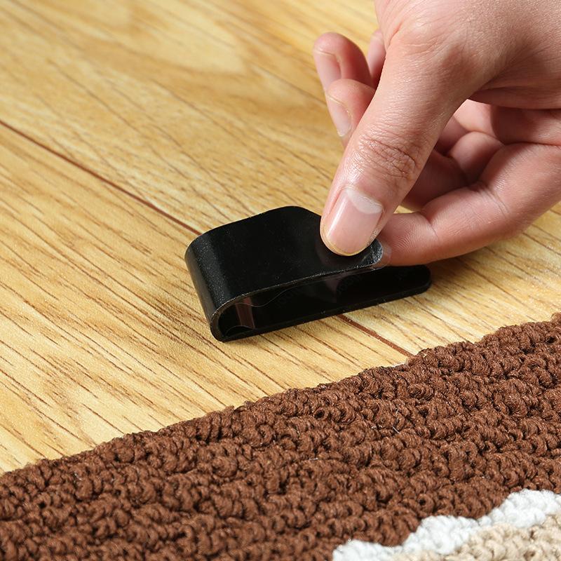 Washable Non-Slip Triangle Rubber Stickers for Bathroom Floor and Door Mats