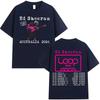 Fashion Hip Hop Tshirt Cotton Oversized T Shirts Ed Sheeran Loop Tour Australia 2026 Tour Merch Tshirts Fans Gifts Unisex