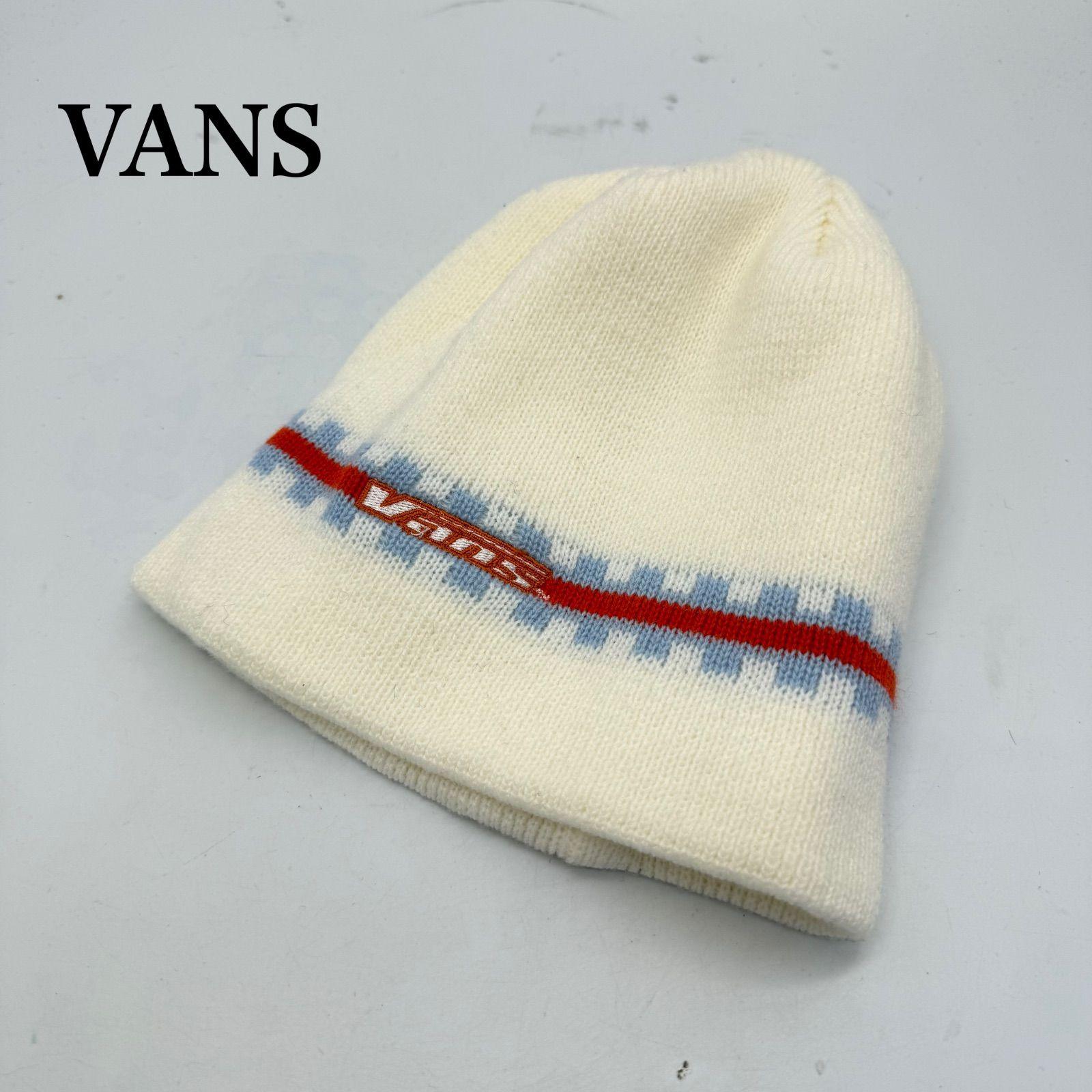 Used VANS 00s y2k archive acryl knit cap beanie Vans Vans Old Logo Made in Japan Acrylic Knit Cap Hat Beanie Good Condition Archive Old