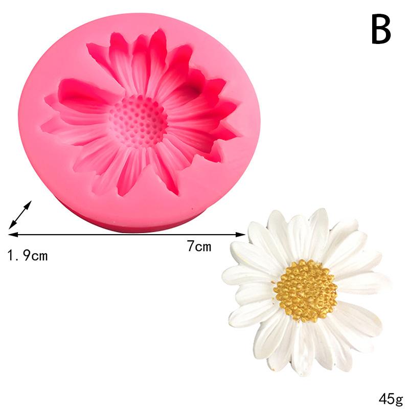 

Силиконовая форма для свечи с ароматом ромашки, форма для мыла с ароматом подсолнуха, форма для мыла своими руками, форма для изготовления цветов из смолы, форма для выпечки дома