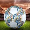 1PZ Pallone da Calcio Messi Athletic Power taglia 5 Pallone da Calcetto PrahaColorato Per Tutte le Età Cucito a Macchina PVC Pronto per la Competizione Resistente Alto Rimbalzo