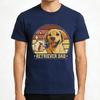 RETRIEVER DAD T Shirt Cute Golden Retriever Print Kawaii Puppy Print Tops Men Tees Oneck Casual Summer Streetwear Tops
