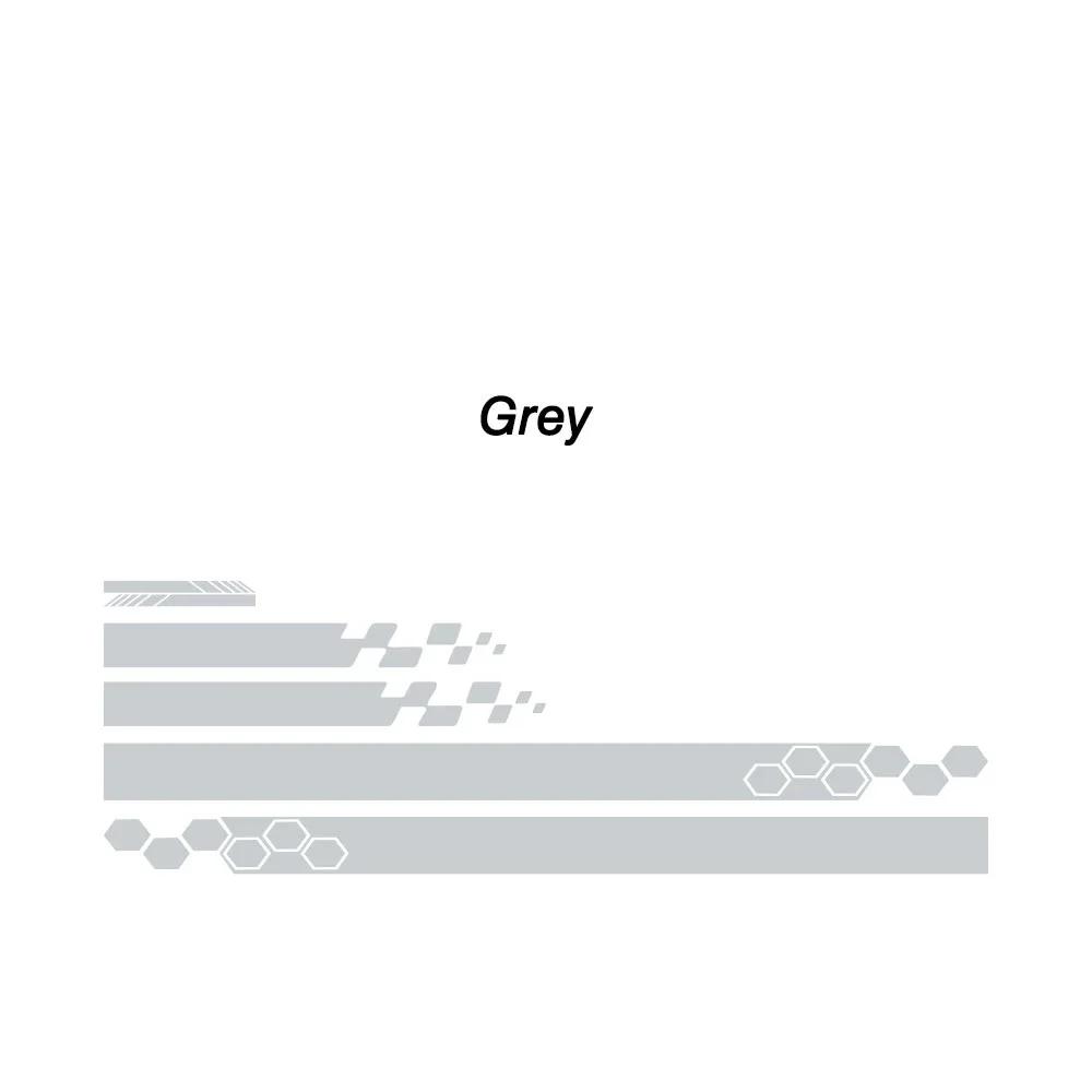 5PCS Universal Car Styling Side Skirts Hood Rearview Mirrors Decorative Auto Body Racing Sports Decals Car DIY Stripe Sticker