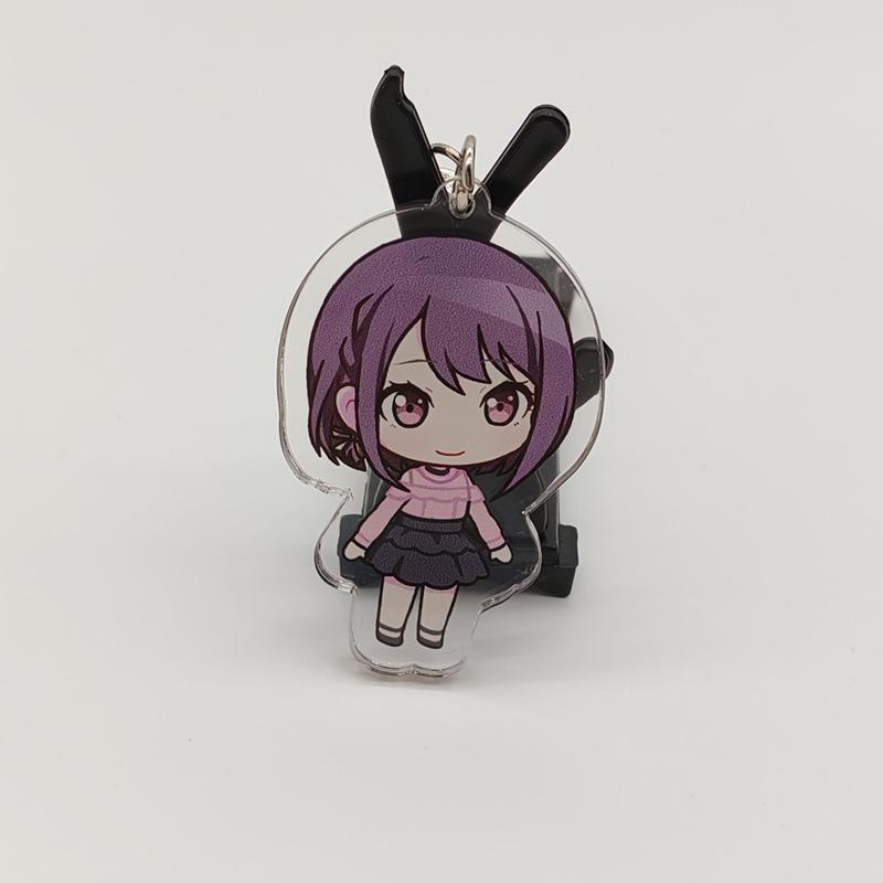 PJSK Project Sekai Colorful Stage Tutti i personaggi SD Carino Kawaii Portachiavi Acrilico Portachiavi Laccetto Accessori da Appendere