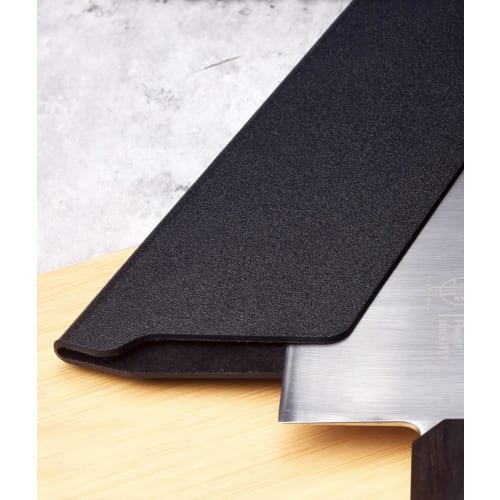 VIEAURA Knife Covers/Sleeves (Set of 2) - Knife Case, Storage, Portable, Outdoor, Camping, Black (22 x 5.5cm)