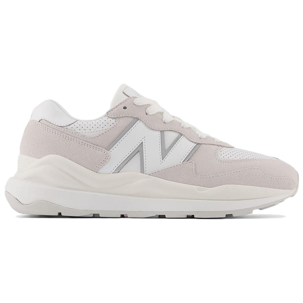 New Balance 57/40 White Sea Salt Unisex Sneakers Silver-Metallic M5740SL1