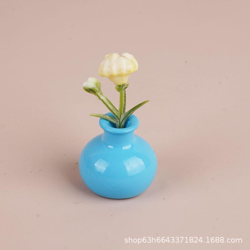 

Креативная ретро-мини-ваза, подставка для цветов, подставка для дисплея, модель, орнамент, кукольный домик, игровой домик, детские игрушки