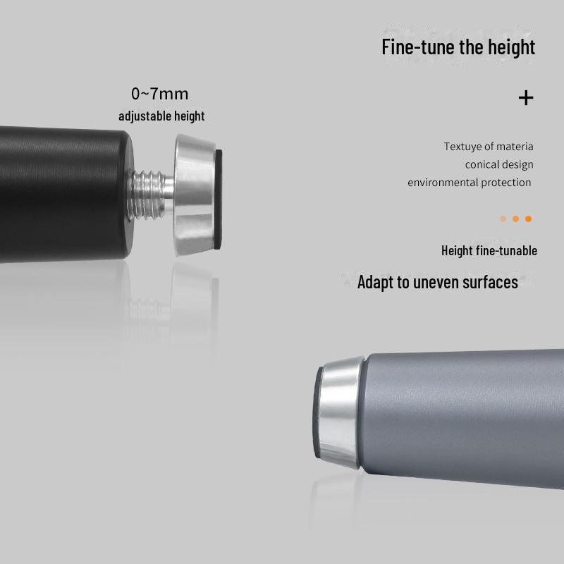 Aluminum Alloy Furniture Leg Support for Sofa, Table, TV Cabinet, and Bathroom Cabinet