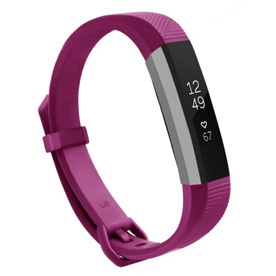 Cinturino di ricambio in silicone morbido di colore solido per Fitbit Alta HR
