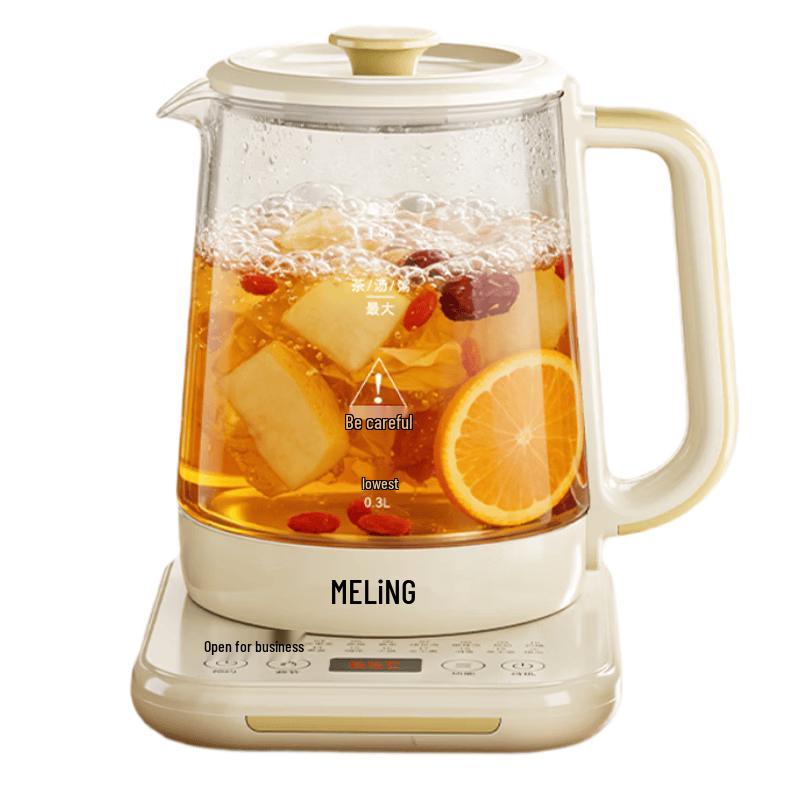 MeiLing 1.8L Smart Electric Health & Tea Kettle CN plug (adapter included) бежевый