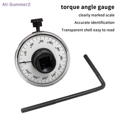 {Summer2} Torque Wrench Torquemeter Dial Hand Tool Auto Service Equipment Garage Calibrated In Degrees Automotive Tools