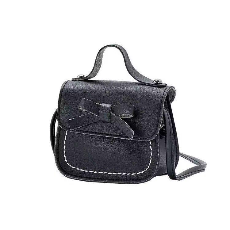 Korean Style Trendy Mini Bow Crossbody Handbag for Girls