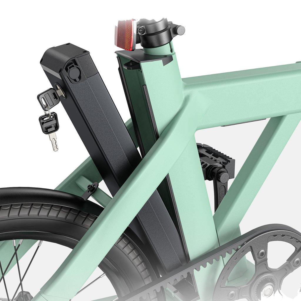 ENGWE P20 Elektrofahrrad für Erwachsene, 250W Standardmotor, 36V 9,6AH Leichtbauakku, ideal für kurze Stadtfahrten und Besorgungen