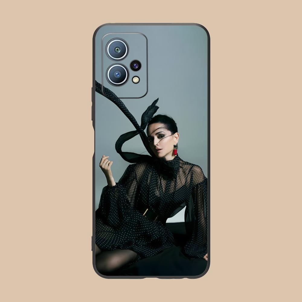 Ana de la Reguera Matte TPU Mobile Phone Case for Huawei P60 P50 P40 P30 P20 P10 P9 P8 Pro Lite Plus Colorful Printing Cover