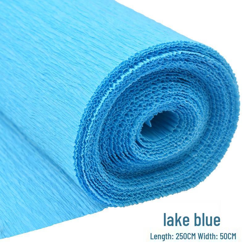 

Утолщенная и удлиненная крепированная бумага: Цветной Гофрированный для DIY Ручной работы Спиральные Цветочные Дизайны