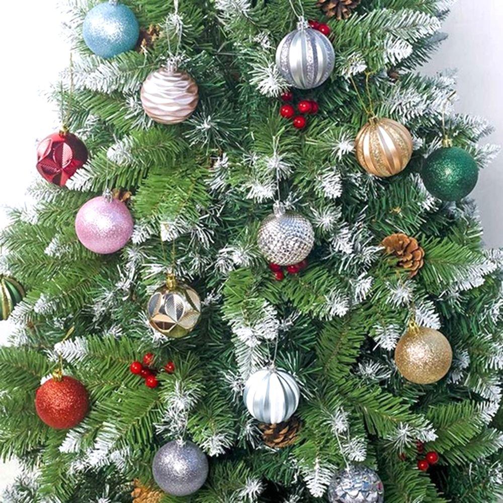 Articole de petrecere Meșteșuguri Decor pentru casă Ornament sferic agățat de Crăciun Pandantiv picătură Decorațiune pentru pomul de Crăciun