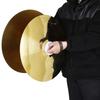 1Pair Crash Cymbal Percussion Instruments Professional Alloy Multiuse Cymbal Brass Band Ensemble Cymbals Enduring