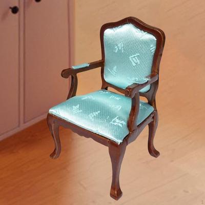 1/12 Dollhouse Furniture Chair Doll House Accessory Ornament Armchair Decorative