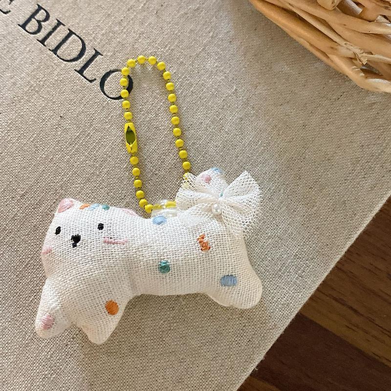 

Кавайный Кот Кролик Медведь Брелок Мультяшный Плюшевый Мягкий Брелок Милый Держатель для Ключей Подвеска Украшение для Сумки Подарок на День Рождения