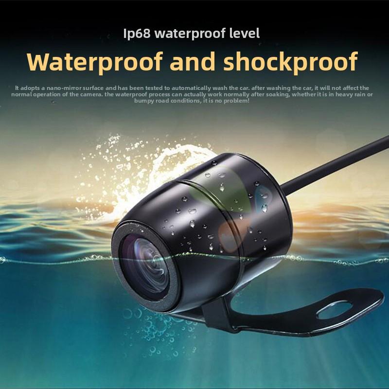 New Front and Rear High Definition 720P Wide Angle Dual Lens 3 Inch Whole Machine Full Waterproof Motorcycle Locomotive Driving Recorder