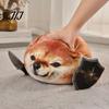 Funny Shiba Plush 35/45CM What The Dog Doing Toy, Plushie, Detachable Comfortable Stuffed Doll Knife Shield Doll, Soft Pillow, Novelty Abstract
