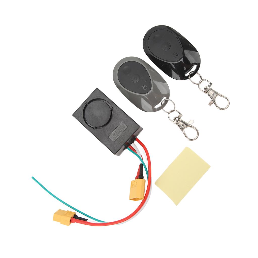 115dB Anti Theft Alarm for NINEBOT MAX G30 Electric Scooter Electric Bike Alarm with 2 Remote Control for 36?55V XT60 Interface