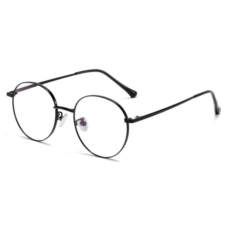 

-1.0 -1.5 -2.0 До -6.0 Круглые Готовые Очки от Миопии Мужские Женские Металлические Очки по Рецепту Студенческие Очки для Близорукости 0