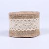 Burlap Lace Ribbon - 6CM Wide, 2M Long | Handmade Christmas Craft & Wedding Decoration