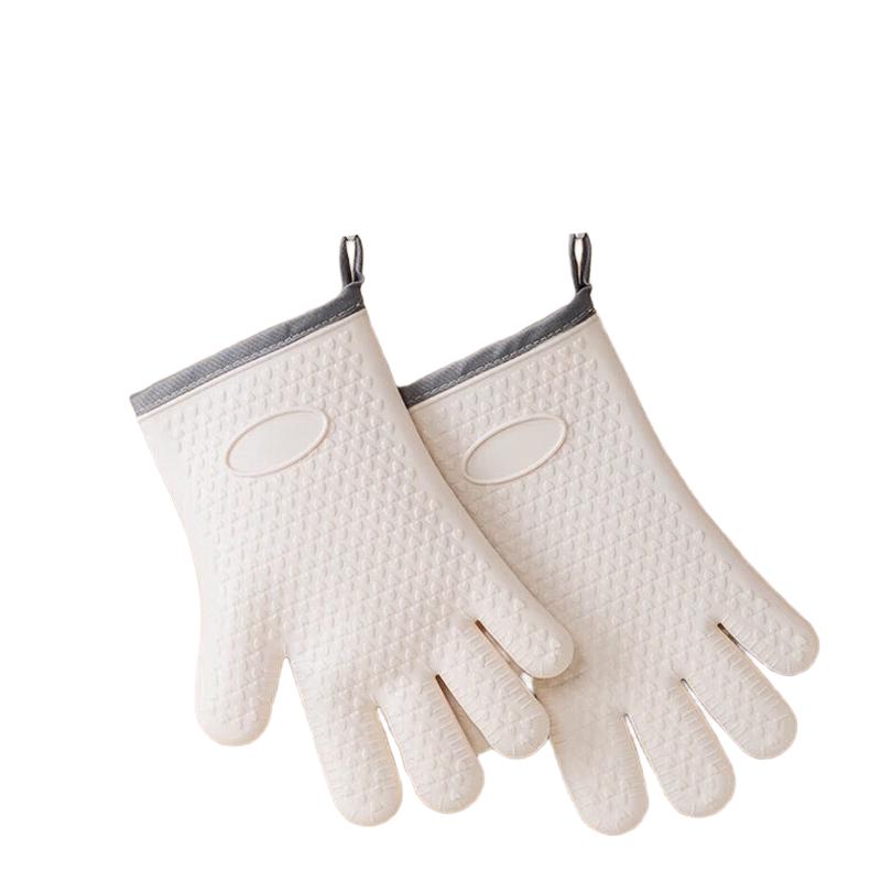 Jie Kainuo Silicone Heat-Resistant Kitchen Oven Gloves