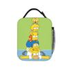 Anime S-Simpsonss Cartoon Merch Insulated Lunch Bags For Office Food Box Reusable Cooler Thermal Lunch Box