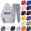 Tuta sportiva con cappuccio da donna Abbigliamento da corsa in due pezzi unisex Felpa con cappuccio pullover a maniche lunghe + set di pantaloni da tuta