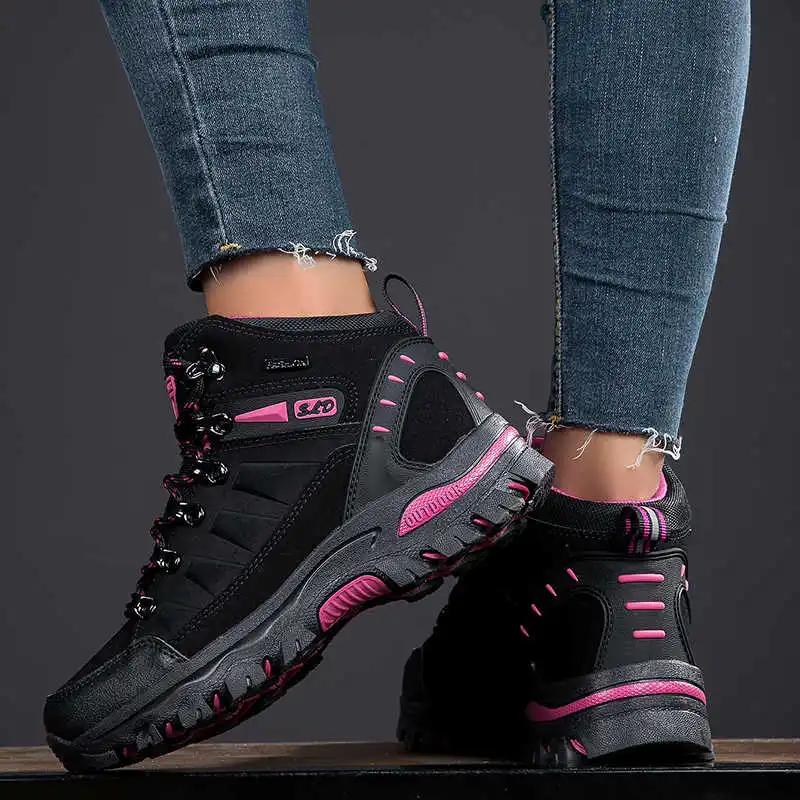 Fashion Black Platformed Women's All For Summer Women Autumn High Boots Shoes High Sneakers For Women Sports Cute Tenisfeminino