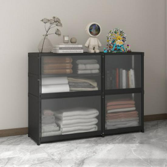 Simple Multi-layer Floor-standing Bookshelf: Narrow Corner Storage Rack for Living Room