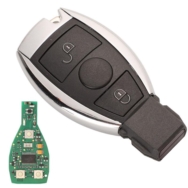 Jingyuqin Inteligentny Pilot Kluczyk Samochodowy Dla Mercedes Benz Rok 2000+ Obsługuje Oryginalny NEC i BGA 315MHz Lub 433.92MHz 3 Przyciski