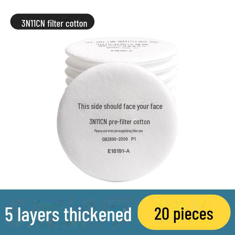 Activated Carbon Protective Mask for Paint, Dust, and Chemicals