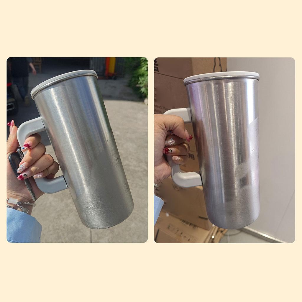 1.5L Stainless Steel Pitcher Heat Resistant Multifunctional Portable Ice Tea Kettle Wide Mount for Office Cafe Kitchen Bar Home