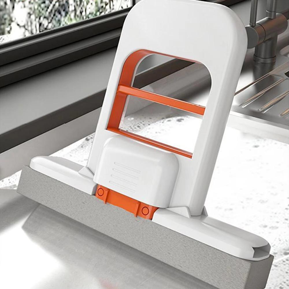 Portable Mini Desktop Mop Lightweight Sponge Head Mop Easy Storage Cleaning Mop Office