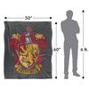 Harry Potter Gryffindor Stitched Crest Blanket