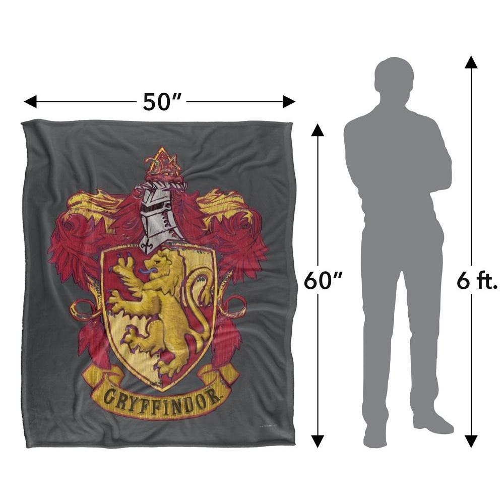 Harry Potter Gryffindor Stitched Crest Blanket