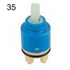 Lever Tap Mixer Spool 40/35mm Basin Repair Ceramic Disc Cartridge Kitchen Shower Bath 40mm Size: Diameter 3.9cmx6.9cm