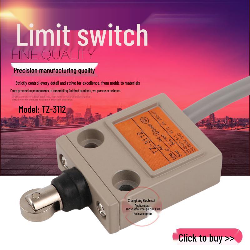Waterproof Limit Switch TZ Series: 3112, 3104, 3108, 3169, 3107, 3102