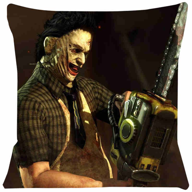 Super Soft Cushion Cover Horror Movie 45X45 Pillow for chairs Home Decorative cushions for sofa Throw Pillow Cover SJ217