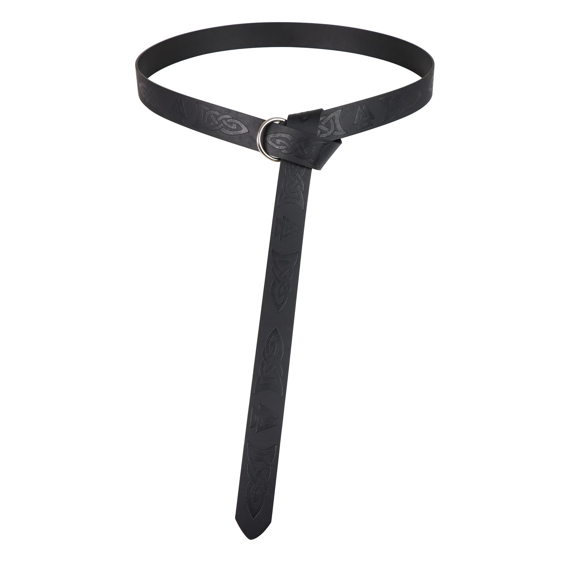 

Средневековый кельтский Хэллоуин ПУ кожаный ремень Костюм Реквизит