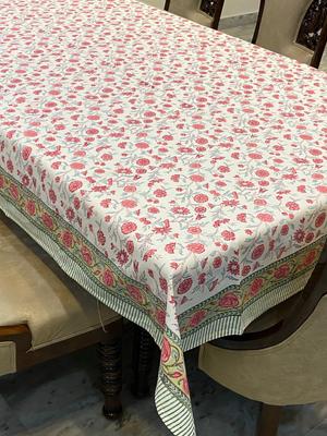 Blockprint obrus 6-miestne (90*60 palcov)